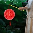 thumbnail image 4 of LSLJS Paper Lanterns with LED Lights Hanging Paper Lantern Hollow with Tassel Walking Stick for DIY Birthday Wedding Party Christmas Decorations, 4 of 5