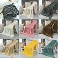 thumbnail image 7 of Pebbuoy Cotton Waffle Weave Bed Blanket Soft Breathable Blanket Lightweight Moisture Absorbent Throw Blanket for Couch Bed Office, 7 of 7