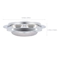 thumbnail image 4 of Assiette Compartimentée en Acier Inoxydable Assiette pour Enfants Assiette Compartimentée pour Enfants Assiette Décorative pour Manger, 4 of 6
