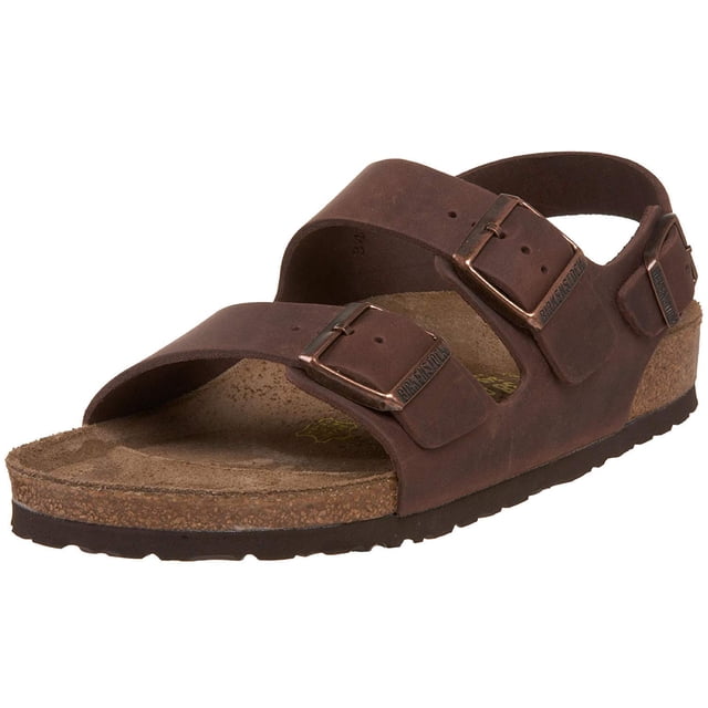Sandalia Birkenstock Milano Habana Brown, EU 38