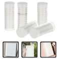 thumbnail image 3 of 55Pcs Binder Buckles Notebooks Binder Disc Plastic Binding Discs Loose-leaf Binder Discs, 3 of 8