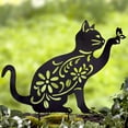 thumbnail image 2 of Cat Silhouette Stake for Yards, Gardens - Outdoor Shadow Decoration, 2 of 3
