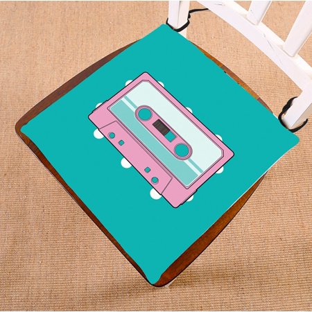 ZKGK Cassette Tap Seat Pad Seat Cushion Chair Cushion Floor Cushion Two Sides 18x18 Inches