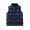 Blue, variant on Bagilaanoe Toddler Baby Boy Girl Vest Jacket Plaid Sleeveless Zipper Up Shacket Coat with Pockets 1T 2T 3T 4T 5T 6T Kids Fall Casual Outwear