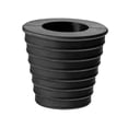 thumbnail image 2 of Soporte para poste de sombrilla, cono de sombrilla para Patio, negro, antiarañazos, fácil de instalar, quitar el soporte de la base de Cola Cono de sombrillas para patio, 2 of 8