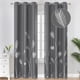 thumbnail image 1 of Cortinas Estelar Textiler 132x259 cm Gris Oscuro Blackout, 1 of 8