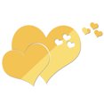 thumbnail image 2 of Removable 3D Love Hearts Mirror Stickers Heart Mirror Sticker Detachable DIY Decal for Home Decoration, 2 of 2
