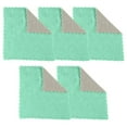thumbnail image 1 of Absorbent Corals 5PCS Dish Rag Wipe Wiping Towel Sink Cloth Home Kitchen Clean Cleaning Supplies, 1 of 6