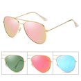 thumbnail image 2 of Polarized Driving Glasses Metal Frame Glare Reduction Enhanced Clarity TAC Lenses Outdoor Activities Dark Tint, 2 of 2