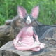 thumbnail image 1 of Gato de meditación Esculturas creativas Suministros de jardín Resina para interiores y exteriores (D), 1 of 7