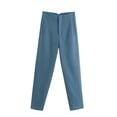 thumbnail image 4 of Pantalones de cintura alta ajustados y holgados de color 33 para mujer americana primavera A8YS9385F, 4 of 5