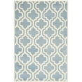thumbnail image 4 of SAFAVIEH Chatham CHT727B Handmade Blue / Ivory Rug, 4 of 10
