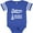 Football Blue and White, variant on Inktastic Future Oilfield Roughneck Boys or Girls Baby Bodysuit