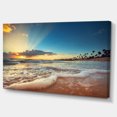 thumbnail image 2 of Plage Exotique en République Dominicaine - Impression sur Toile d'Art du Bord de Mer, 2 of 4