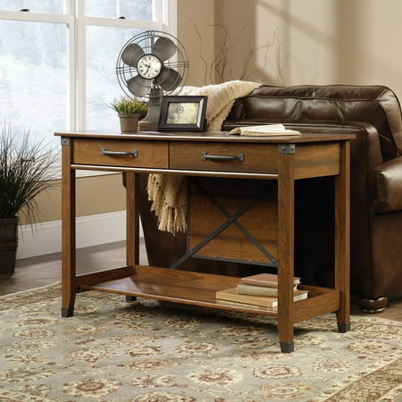Sauder Carson Forge Sofa Table Washington Cherry Com Sauder Carson Forge Sofa Table