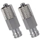 thumbnail image 5 of OULII 2Ud Adaptador Reutilizable Para Jeringa De Metal Plata Para Dispensar Adhesivo En El Hogar, 5 of 8