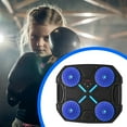 thumbnail image 1 of Riforla Machine de Boxe Musicale pour Enfants, Machine de Boxe Intelligente Murale avec Gants, Musique, Lumières Cool, Réglage à 3 Vitesses, un Bon Choix pour Adultes pour Soulager le Stress, Équipement de Mise en Forme et de Yoga B, 1 of 8