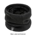 thumbnail image 2 of Jumpingount Bufanda de cuello de invierno suave y cómoda de fibras acrílicas para máxima calidez calentador de cuello de punto unisex Accesorios de disfraces Negro, 2 of 6
