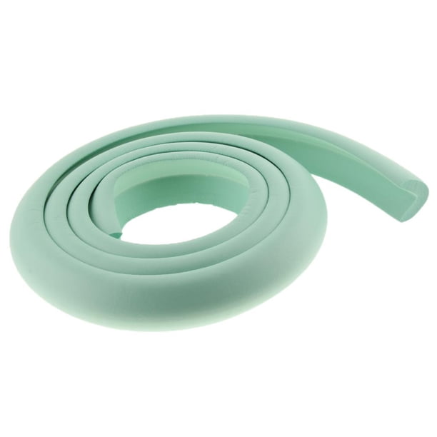 Protector de esquina de seguridad de pared Sunnimix Cojín de goma para 2M Verde
