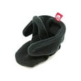 thumbnail image 5 of Wrapables® Fleece Baby Booties with Anti-Skid Bottoms, Black, 0-6 M, 5 of 5