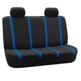thumbnail image 4 of Car Seat Covers Universal Flat Cloth Full Set for Solid Benches 8 Pcs 12 Colors, 4 of 7