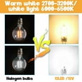 thumbnail image 3 of LNKOO 10-Pack G4 LED Bulb 12V JC G4 Bi Pin Bulb G4 20W Halogen Bulb Replacement 3000K for Landscape Ceiling Under Counter Puck Lighting-Clear Cover, 3 of 7