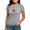 Heather Gray, variant on CafePress - Delta Chi Vertical Red Logo T Shirt - Womens Tri-blend T-Shirt