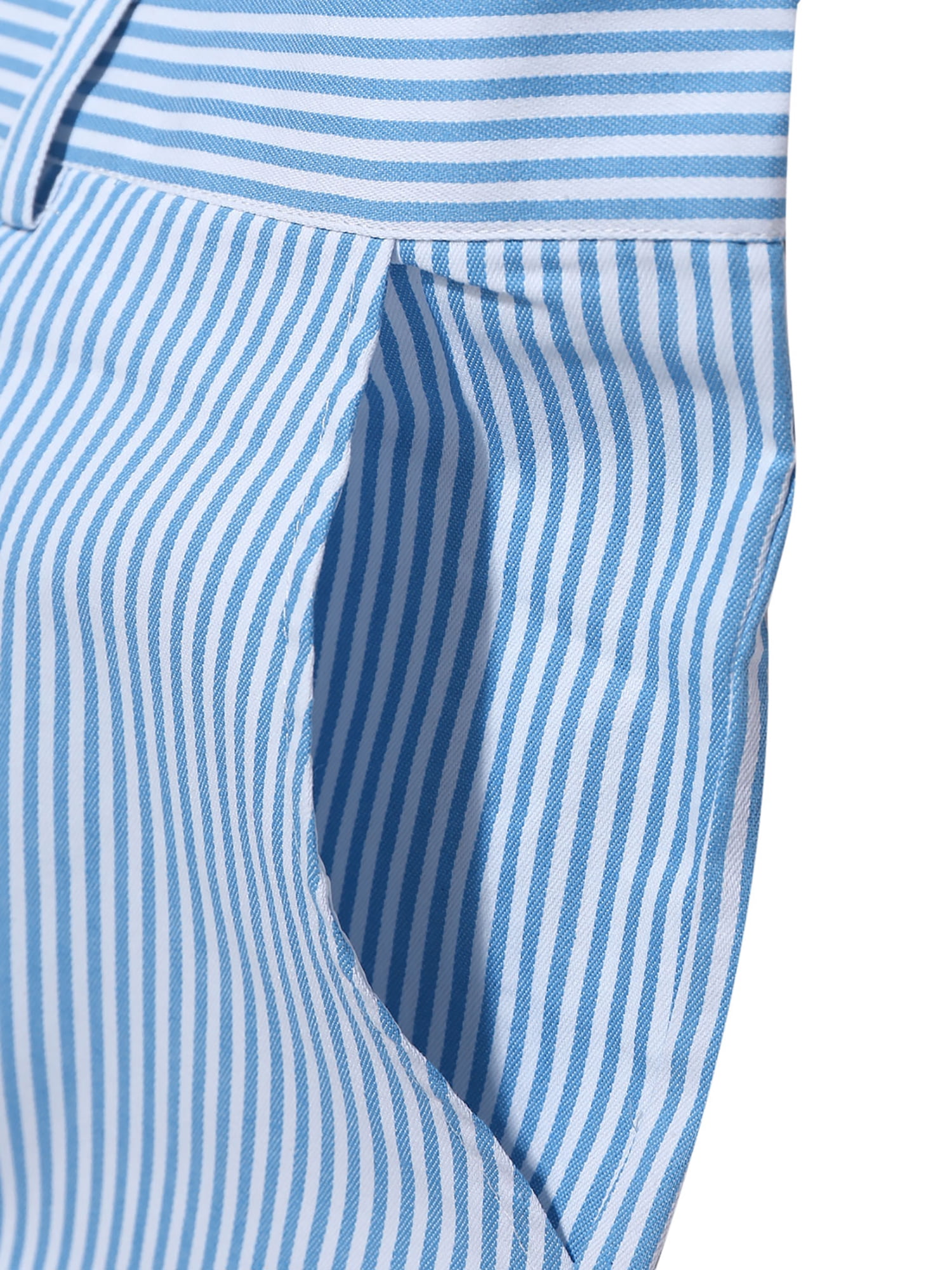 mens blue and white striped pants
