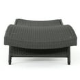 thumbnail image 6 of Noble House Anthony Outdoor Wicker Armless Adjustable Chaise Lounge, Set of 2, Grey, 6 of 10