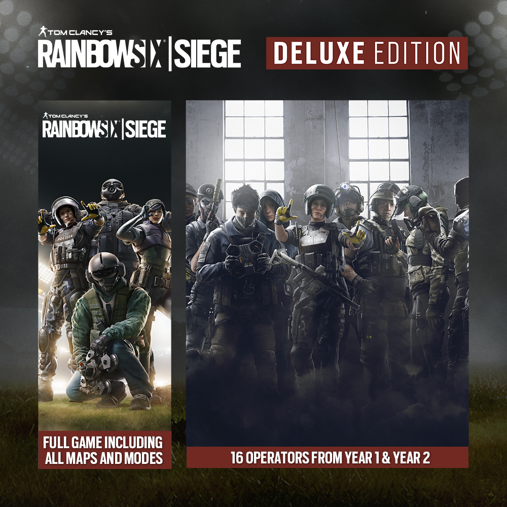 Tom Clancy S Rainbow Six Siege Year 5 Deluxe Edition Ubisoft Xbox Digital Download Walmart Com Walmart Com