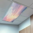 thumbnail image 2 of 3 Pack Magnetic Fluorescent Light Covers, 2x4 Ft,Colorful Sunset Ocean Seagull Cloudy Sky Nature Magnetic Light Covers for Ceiling Lights Classroom Office Home Decor, 2 of 9