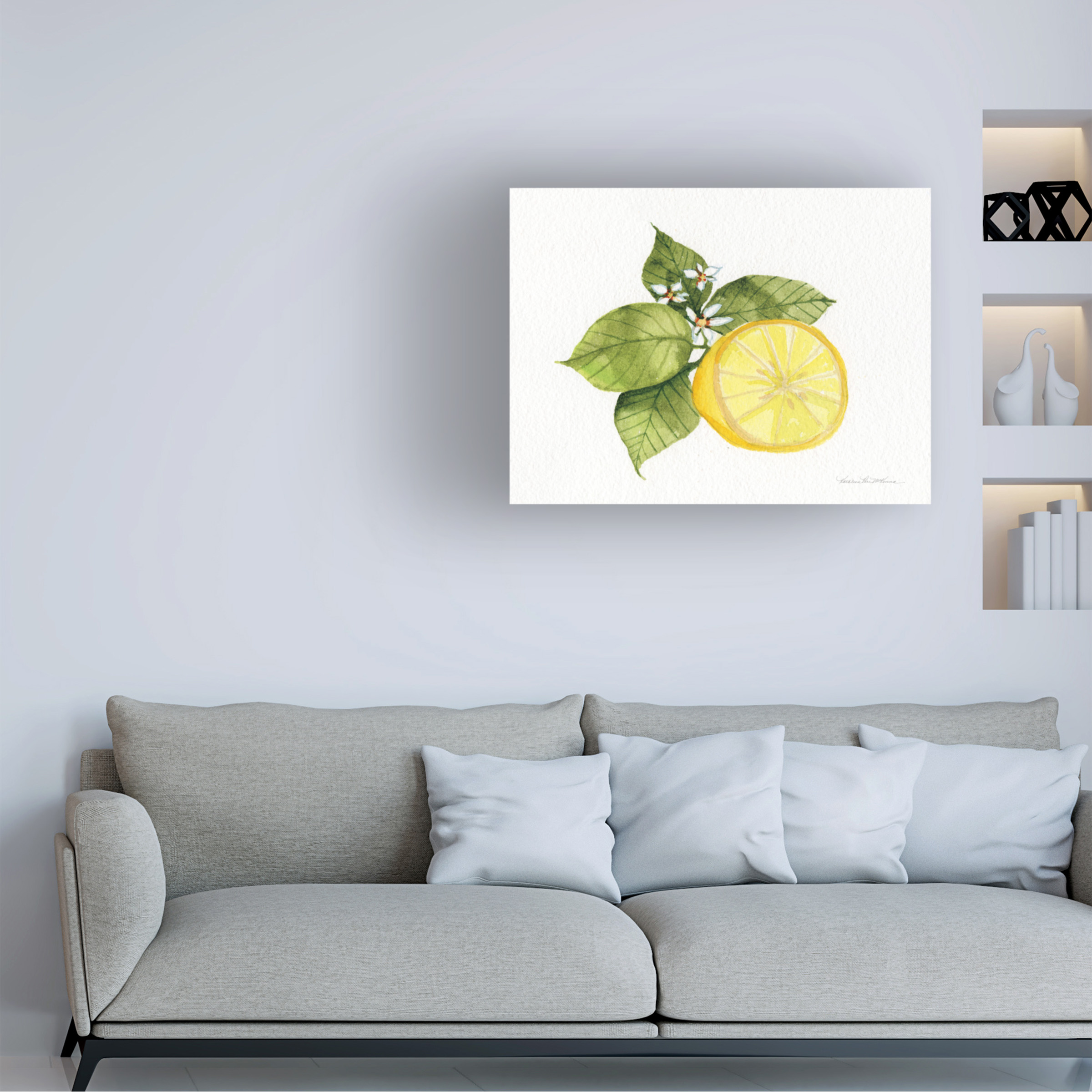 Trademark Fine Art 'Citrus Garden IX' Canvas Art by Kathleen Parr McKenna