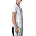 thumbnail image 2 of Uemuo Vintage Rose1 Pattern Waterproof Apron Adjustable Dishwasher Apron- Apron for Women Men Heavy Duty Work Apron for Dishwashing Chemical Lab, 2 of 9