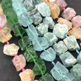 thumbnail image 2 of Piedras naturales irregulares de forma libre, en bruto, lapislázuli, amatistas, minerales, citrinas, amazonita, pepitas de cristal, cuentas para hacer joyas, 2 of 5