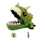 thumbnail image 3 of Juego familiar de mordedura de dedo de dinosaurio, juego de mesa, clásico portátil Verde, 3 of 9