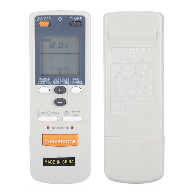 Reemplazo de control remoto, control remoto de aire acondicionado Control remoto de aire acondicionado para control remoto Fujitsu Artesanía superior