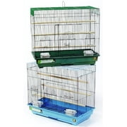 Prevue Hendryx PP-1804B-B Parakeet Flight Cage - Blue & Black