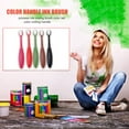 thumbnail image 3 of 5pcs Blending Brushes for DIY Scrapbook Painting Ink Application Tool (A S), 3 of 7