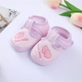 thumbnail image 2 of OSOLU Baby Toddler Shoes Fashion Toddler Shoes Baby Feet Cute Love Toddler Shoes Newborn Breathable Footwear, 0-6 Months, 2 of 6
