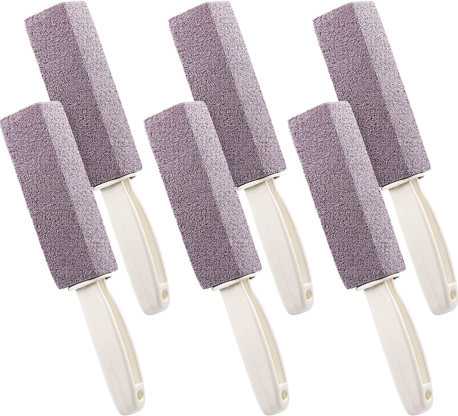 Pumice Stones for Cleaning with Handle Pumice Sticks for Removing Toilet Bowl Ring, Bath