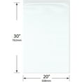 thumbnail image 2 of Plymor 20" x 30" (Case of 250), 4 Mil Heavy Duty Zipper Reclosable Plastic Bags, 2 of 3