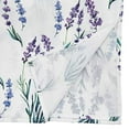 thumbnail image 3 of SARO 1127.LV6590B 65 x 90 in. Oblong Lavender Print Tablecloth, 3 of 3