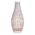 thumbnail image 3 of White Bamboo and Rope Floor Vase, 3 of 7