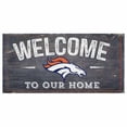 thumbnail image 3 of Houston Texans 6" x 12" Welcome To Our Home Sign, 3 of 7