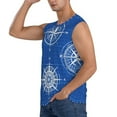 thumbnail image 2 of Disketp Compass Sleeveless Tshirts for Men, Muscle Shirts for Men Dry Fit Tank Top-Medium, 2 of 5