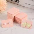 thumbnail image 5 of Uxcell Earring Display Cards, 500 Pack Paper Earring Holder Blank Tags Rectangle Cardboard Style 2, Pink, 5 of 5