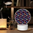 thumbnail image 6 of Naloa colorful mushroom Skull Acrylic LED Night Light Custom LED Lights Personalized Nightlight Customized Gifts for Family Couples Friends, 6 of 9