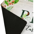 thumbnail image 7 of Christmas Welcome Doormat Front Door Mat, Rubber Back Non Slip Door Mat Entrance Rug Shoe Scraper 17.2" x 28.75", Low-Profile Printing Mat for Entry, Garage, Patio, High Traffic Areas (Green Peace), 7 of 7