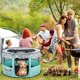 thumbnail image 4 of Parque de juegos portátil para mascotas, parque de juegos plegable para perros, tienda de campaña para cachorros, perros, gatos, conejos, ideal para viajes en interiores y exteriores, viene, 4 of 5