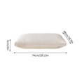thumbnail image 3 of Wmhnj Ncleo de almohada de hotel con relleno de alta densidad para un soporte suave, tejido transpirable para un sueño confortable, inserto de almohada hipoalergnico para uso domstico., 3 of 9